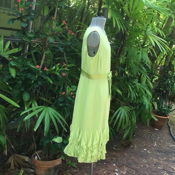 Talbots Petites Dress Silk Size 4P - Picture 4 of 9